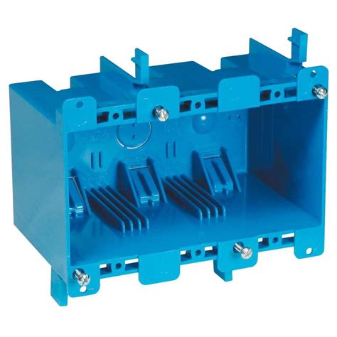 electrical 3 gang old work box|3 gang shallow switch box.